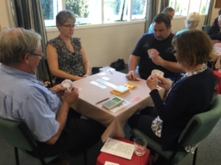 Junior Tournament: session 1 winners Melanie Rex &amp; Jan Johnstone face off against the other winners Rodney Vercoe and Dexter Morgan