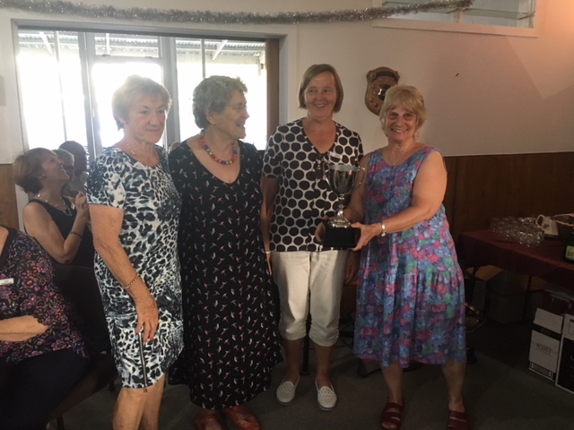 e Aroha Xmas: Saxon Cup winners ( Jan, Hermanna, Hanna &amp; Nancy)