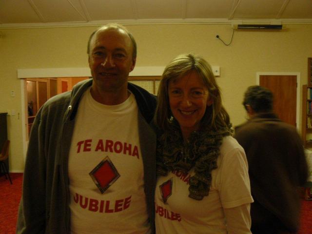 Tim and Jane look pleased with themselves!