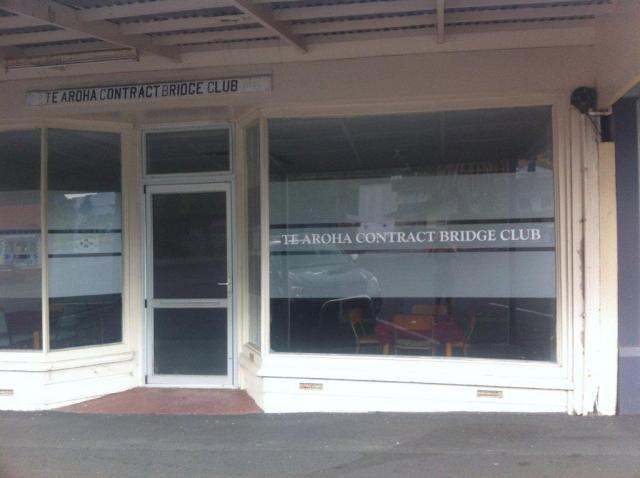 bridge club frontage